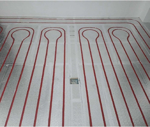 underfloor heating dry system